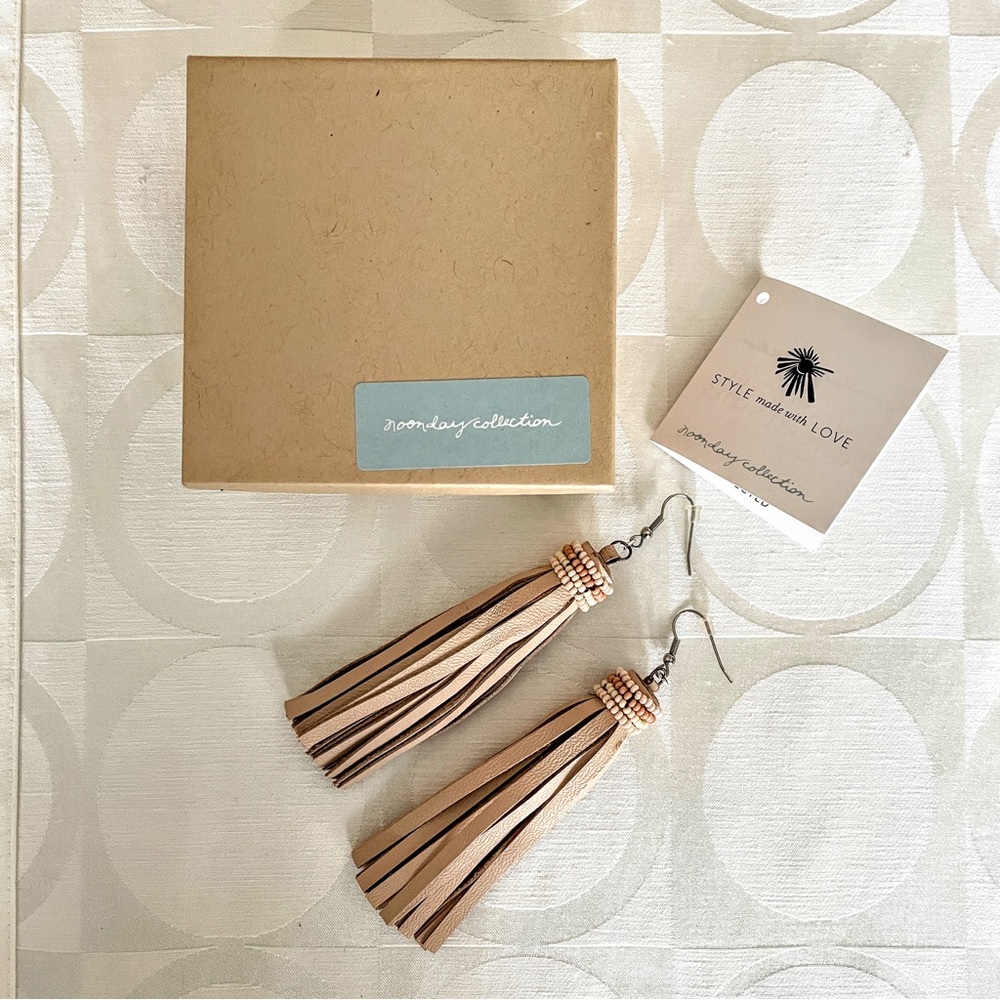 Noonday Collection Fringe Pirouette Earrings